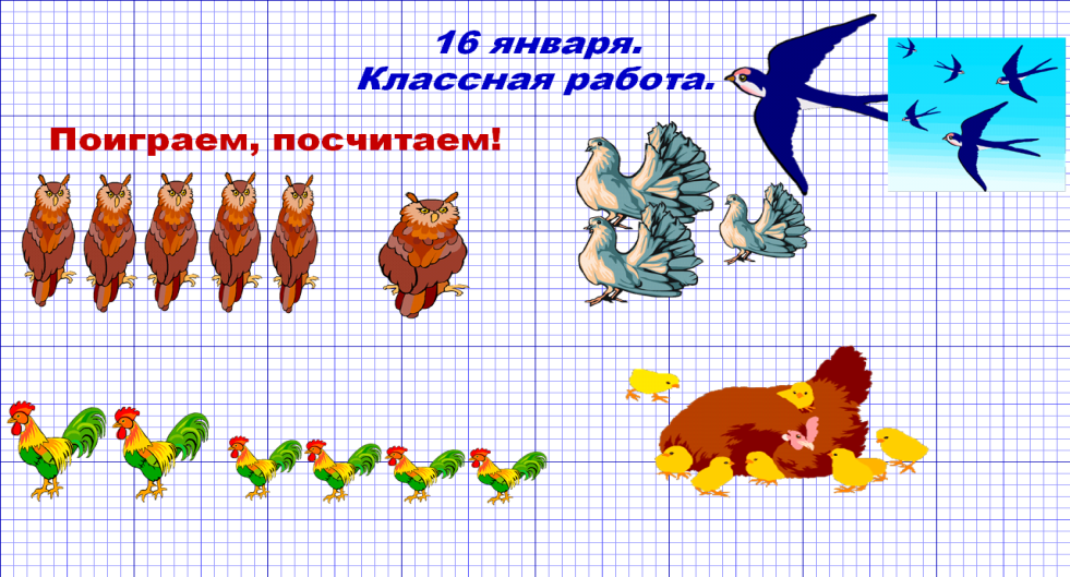 Открытый урок по математике на тему Сложение и вычитание числа 5(1 класс)