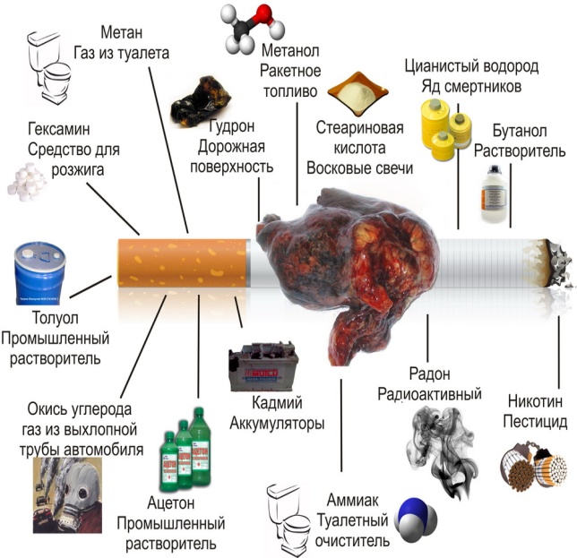 Раздаточный материал на тему негативное воздействие курения и алкоголя