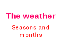Урок английского языка на тему : Describing the weather .Seasons and Months» 3 класс