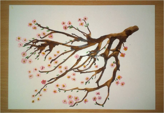 «Сказочные деревья». Рисование в нетрадиционных техниках