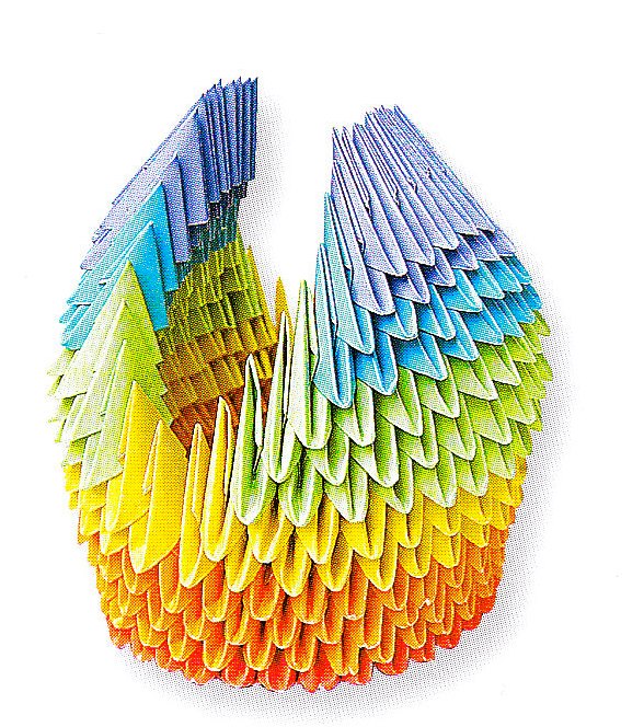 Проектная работа в технике оригами «Лебедь»