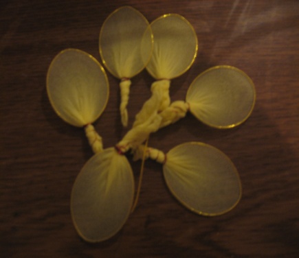 Творческий проект:Светильник - цветок из капрона (9 класс)