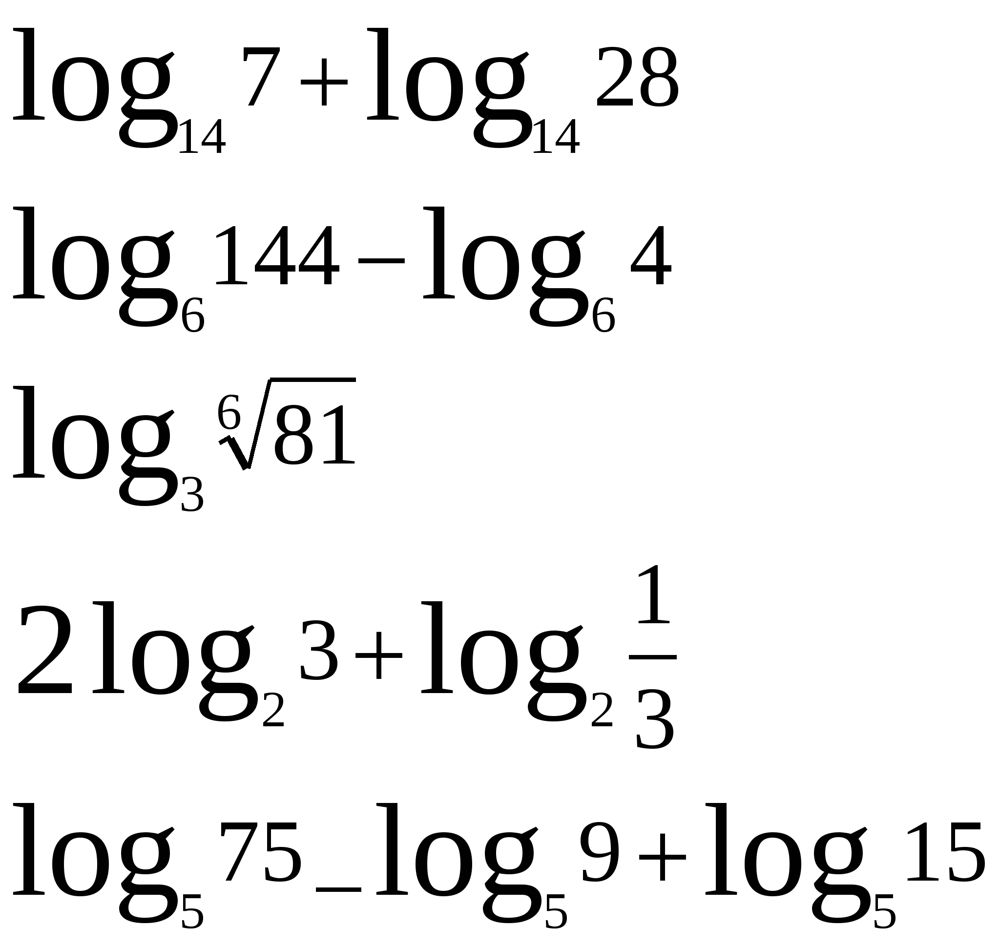 Конспект урока по математике на тему Логарифмы и их свойства 11 класс