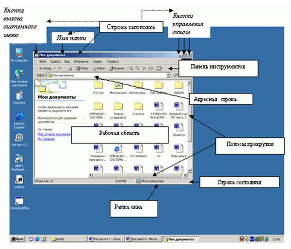 «Работа в среде операционной системы Microsoft Windows»