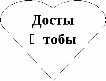 Өзін - өзі танудан ашық сабақ жоспары Сенім - менің серігім (5сынып)