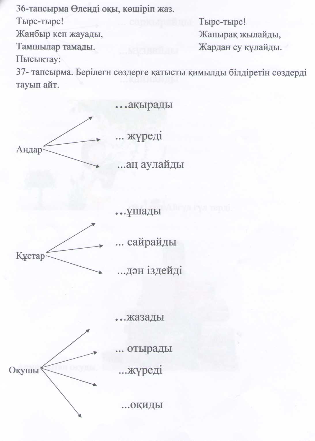 Конспект по казахскому языку на тему «Баяндауыш»