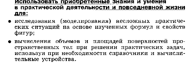 Рабочая программа по математике 11 класс