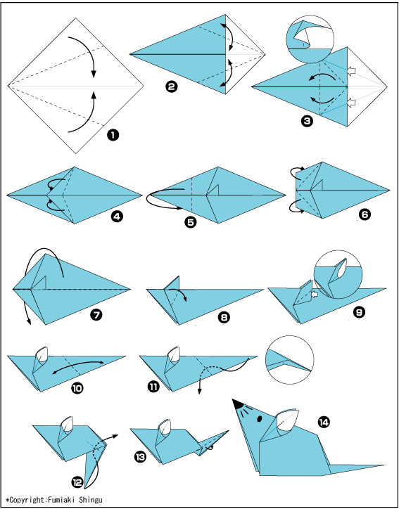 Оригами. Кадрлық анимация тақырыбында біріккен сабақ жоспары