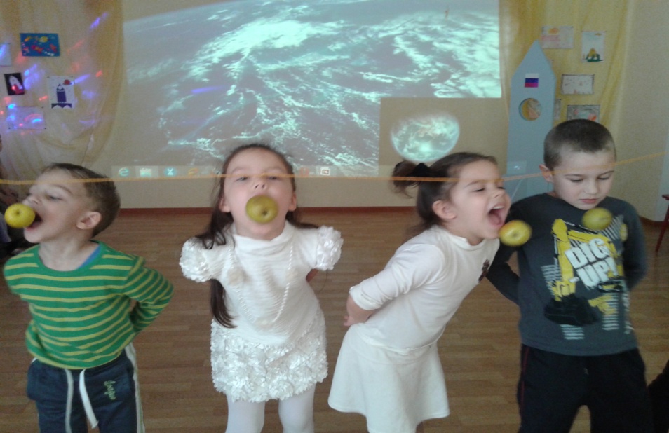 День космонавтики развлечение для старших дошкольников