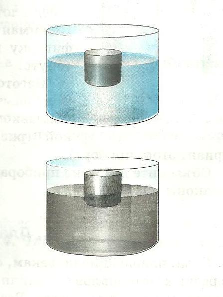 Рабочий лист ученика на уроке Плавание тел (7 класс)