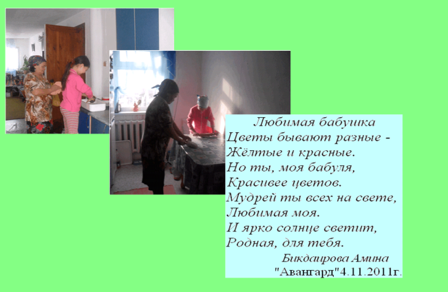 Урок литературы на тему: М. Гумеров Бабушка, К. Мырзалиев Не говорила бабушка моя