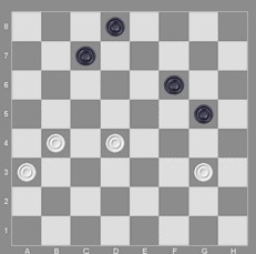Комбинации и комбинационные приемы в русских шашках