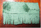 Разработка занятия кружка Умелые ручки МАУ Культурный центр г. Кемерово на тему Зимний лес(аппликация из салфеток)