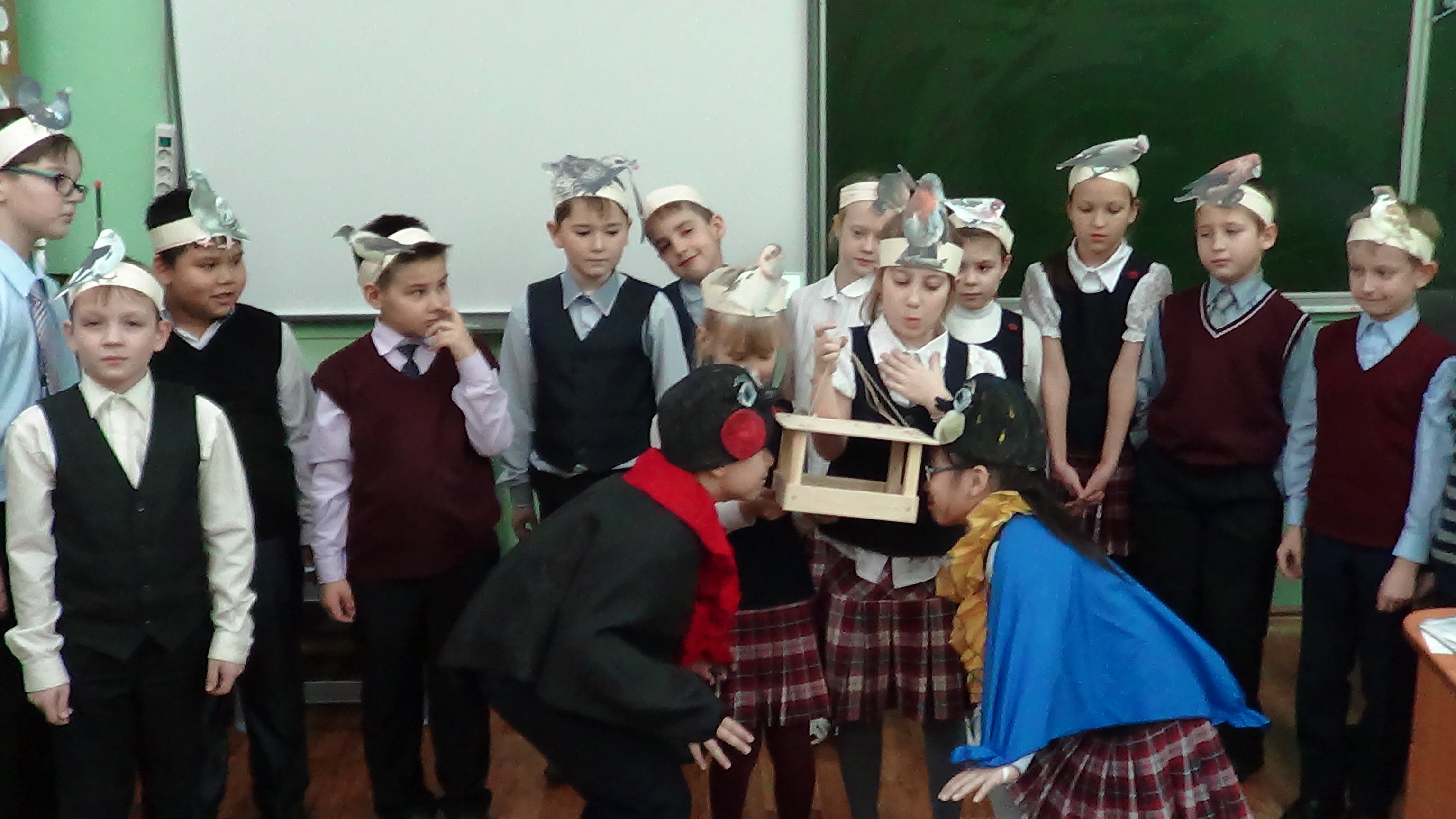 Сценарий литературно-музыкальной композиции Синичкин день для начальной школы