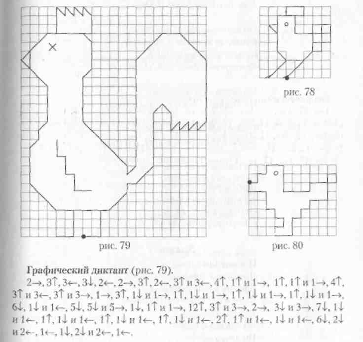 Графические диктанты для начальных классов