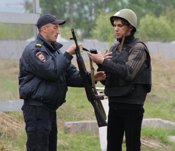 Репортаж Учебные военные сборы