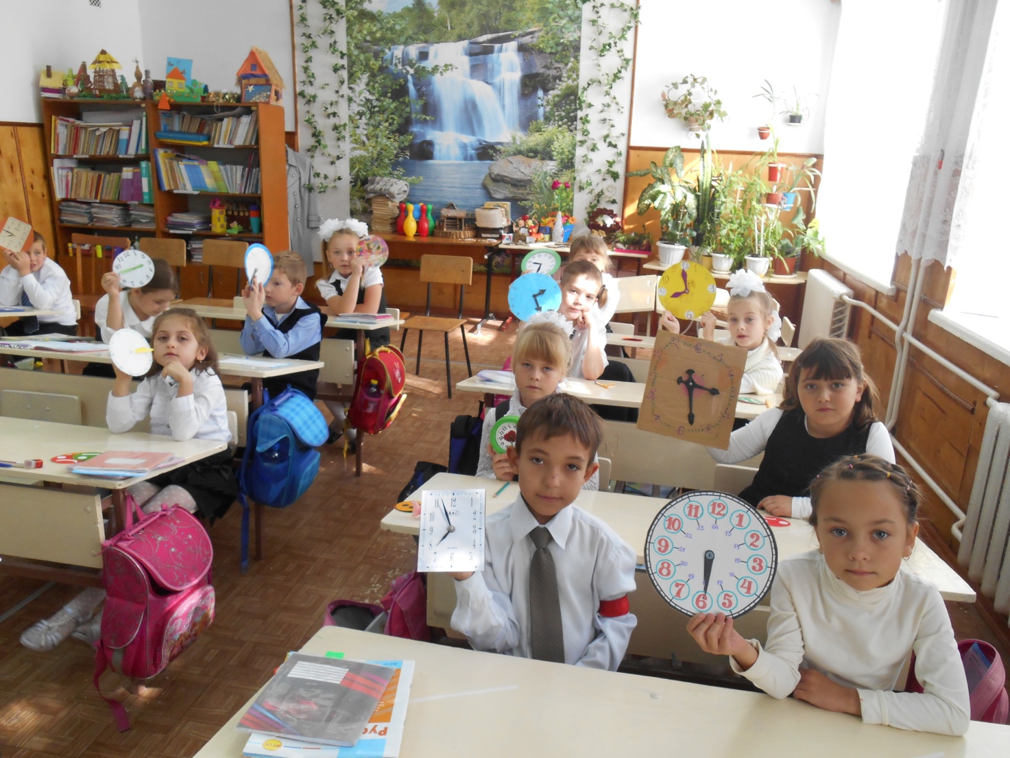 Урок по теме Измерение времени.Час.Минута.