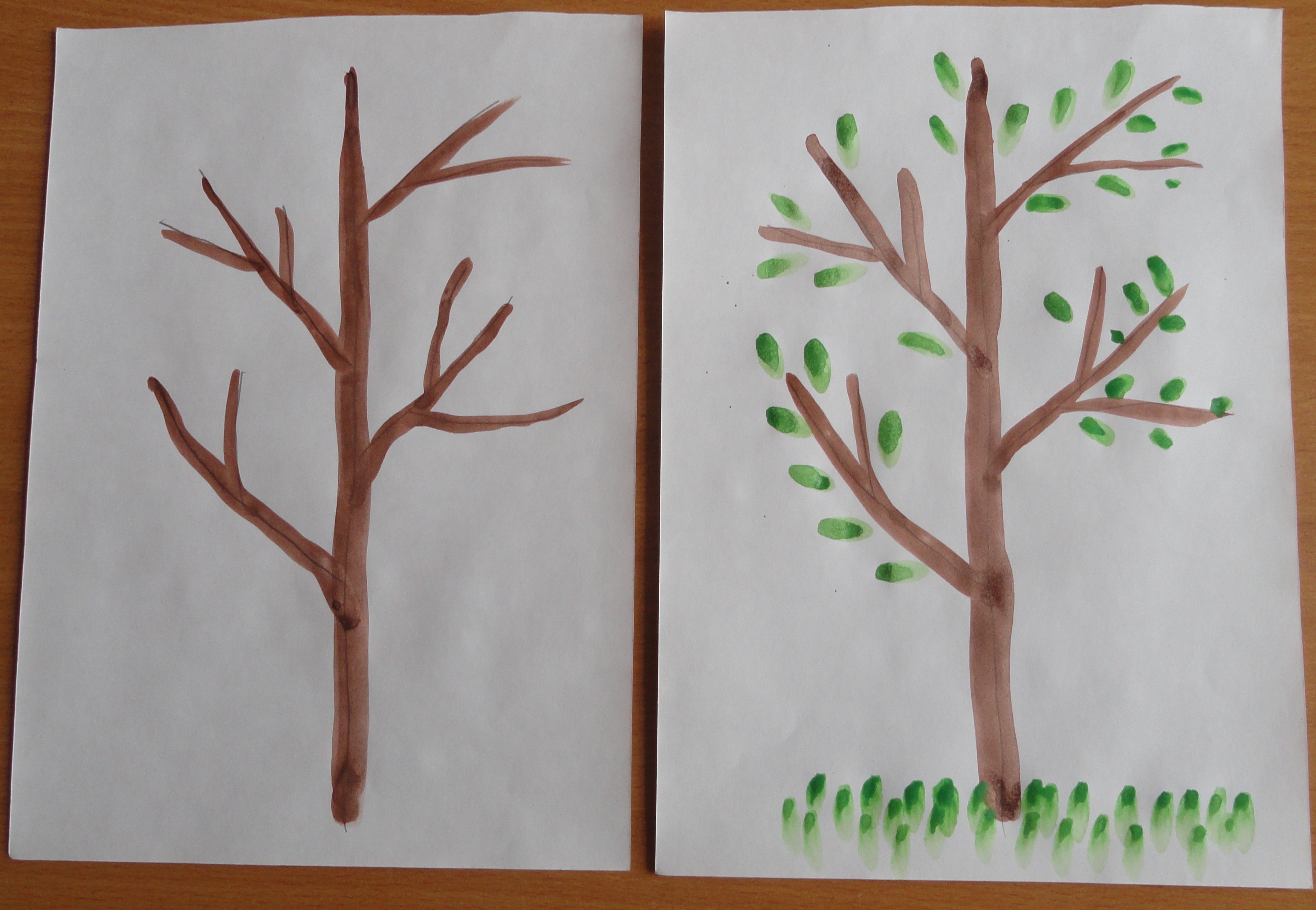 Рисование весеннее дерево средняя группа. Рисование «деревья в инее» (т. с. Комарова, стр. 91). Развесистое дерево рисование в средней группе. Развесистое дерево рисование в средней группе красками. Рисование дерева в средней группе.