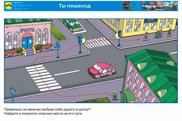 Конспект внеурочного занятия на тему: «Путешествие в страну Дорожных Знаков» (2 класс)