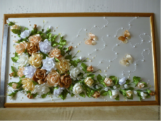 Конспект урока Декоративные цветы из ткани
