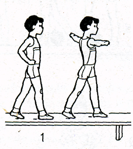Шаги руками. Техника ходьбы по гимнастическому бревну. Ходьба по скамейке. Ходьба на гимнастической скамейке. Ходьба по бревну.
