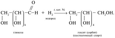 Конспект урока Глюкоза: строение и свойства»