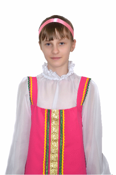 Народный костюм Мельникова Настя