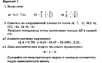 Рабочая программа по математике 6 класс.к УМК И.И.Зубарева, И.И.Мордкович.