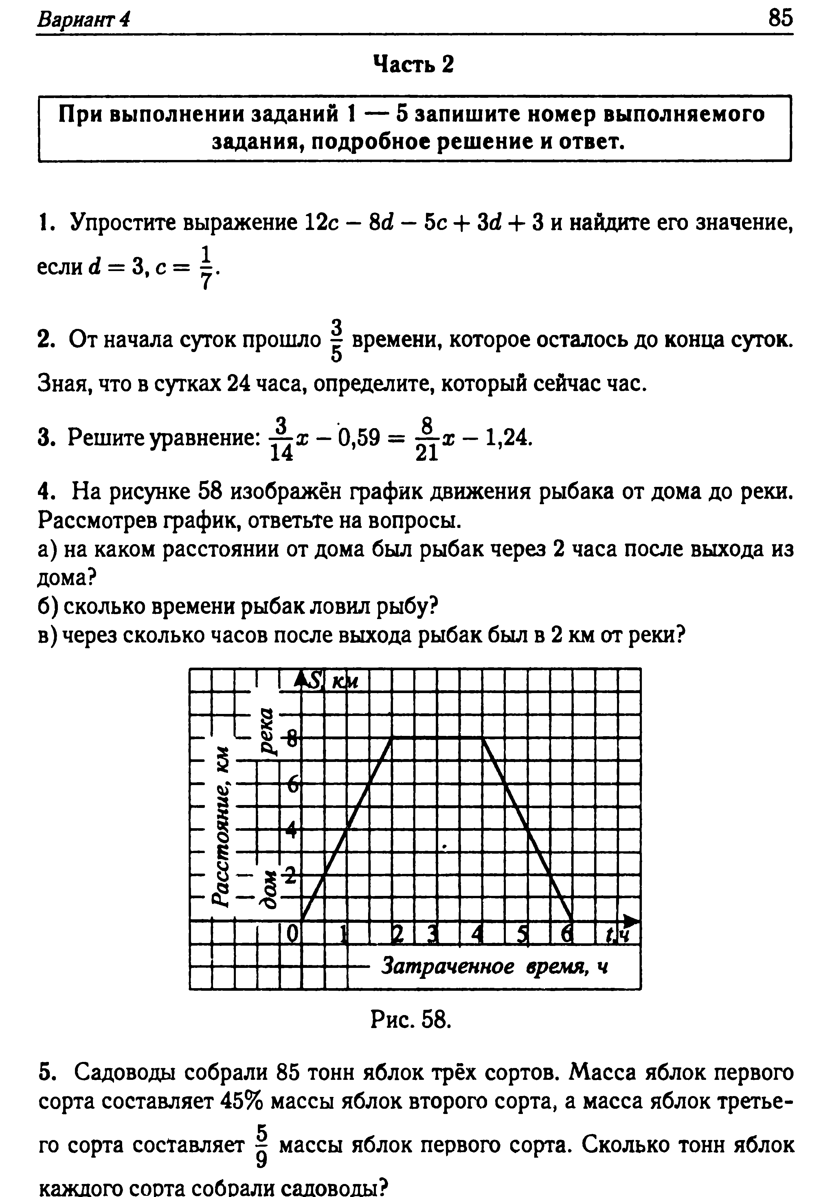 Рабочая программа по математике 6 класс.к УМК И.И.Зубарева, И.И.Мордкович.