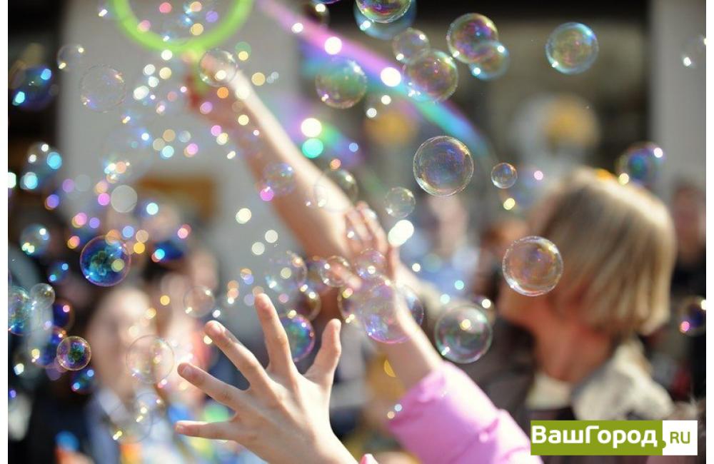 Развлечение для дошкольников Мыльные пузыри