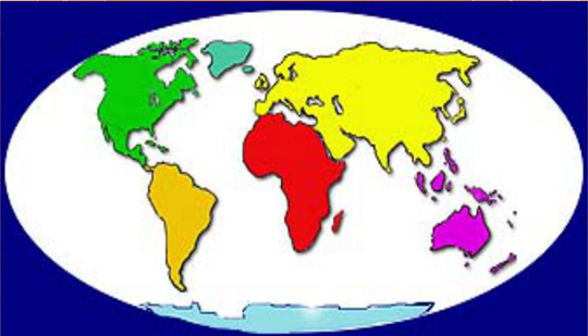 Конспект урока по теме: Материки и части света, 7 класс (УМК Сфера)
