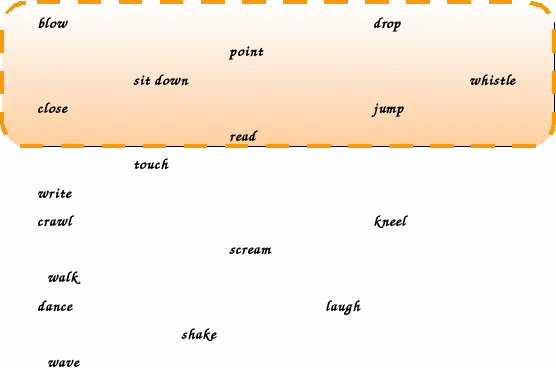 Методическая разработка Кроссворд Action verbs