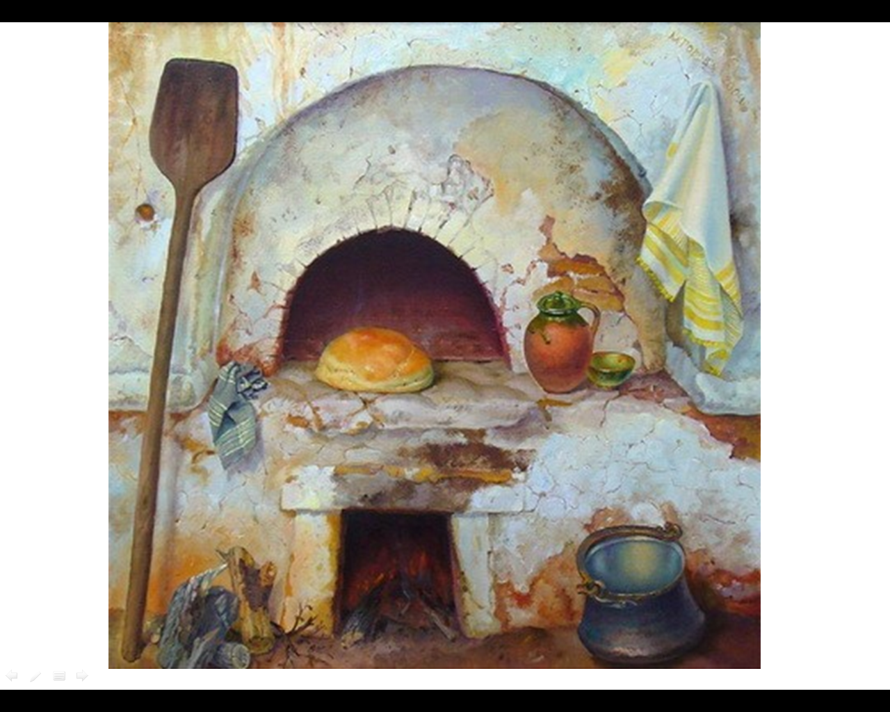 Древняя печь