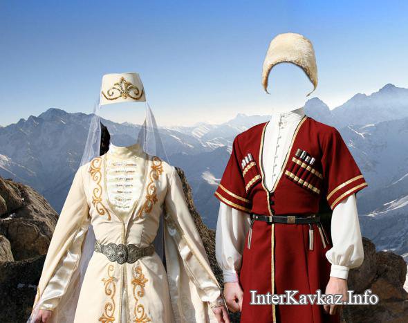 Проект Осетинский национальный мужской костюм