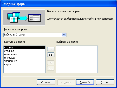 Спецкурс «Компьютерное моделирование в среде базы данных MS Access»