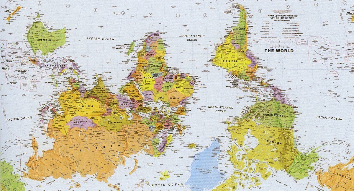 Исследовательский проект «Карты мира — как они выглядят в разных частях света»