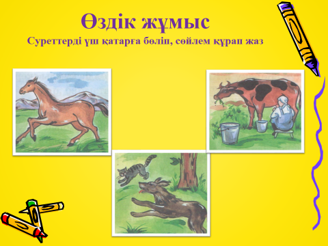 План-конспект урока по казахскому языку Жалқы және жалпы есім