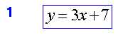 Конспект урока математики в 7 классе по теме:Линейная функция. Свойства и график линейной функции.