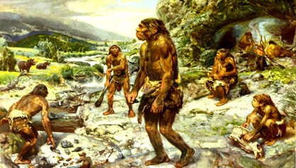 Урок по природоведению в 5 классе «Как человек появился на Земле.Древние предки человека»