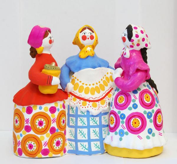 Конспект Произведения прикладного искусства: гжельская и хохломская посуда, дымковская и богородская игрушка.