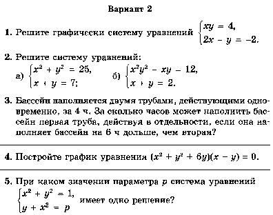 Рабочая программа по алгебре 9 класс