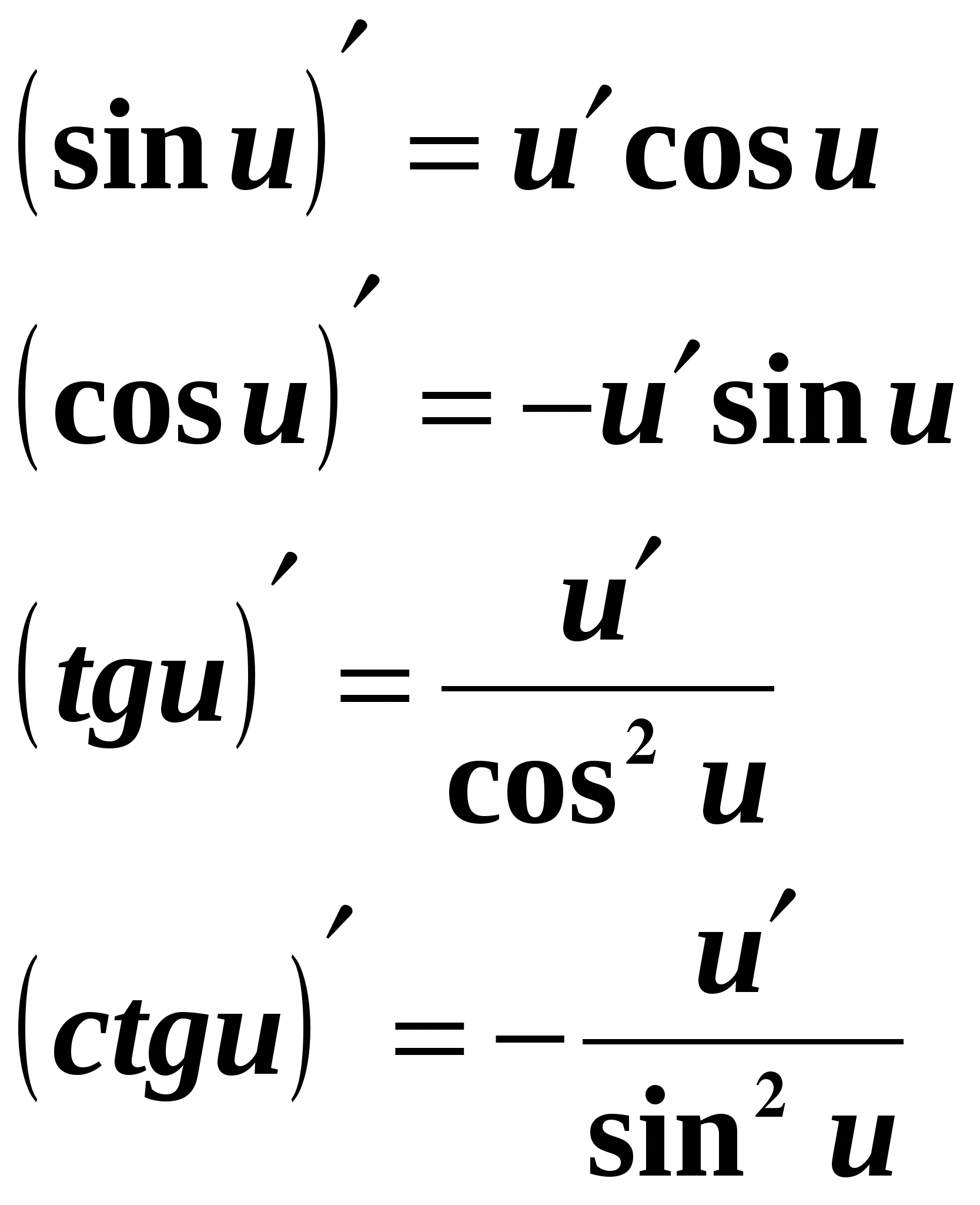 Конспекты на тему ТРИГОНОМЕТРИЯЛЫҚ ФУНКЦИЯЛАРДЫҢ ТУЫНДЫЛАРЫ (10 класс)