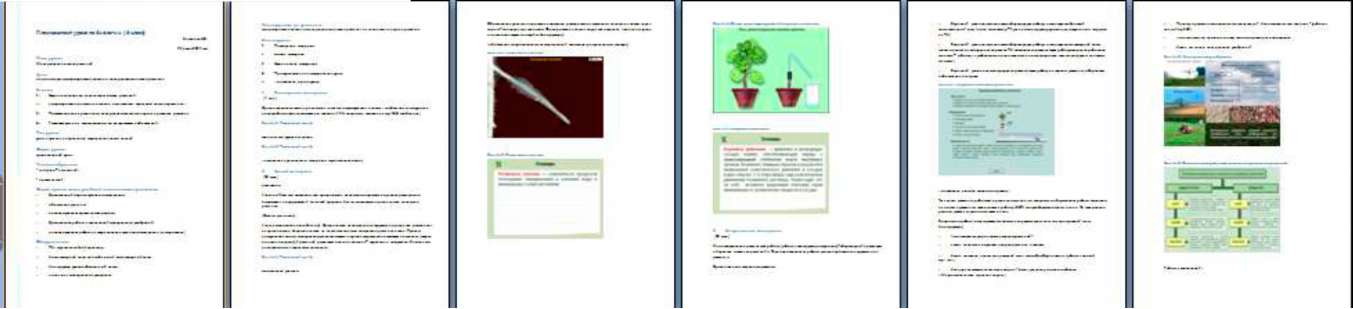 Программный продукт «Конструктор уроков. Биология»: содержание, возможности использования при подготовке и проведении урока.