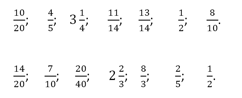 Методическая разработка урока математики в 6 классе на тему: «Основное свойство дроби».