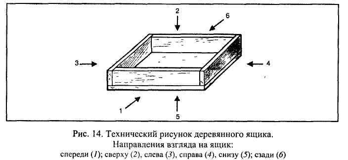 Графическая документация на изделие из древесины