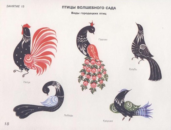 Урок по декоративно-прикладному искусству «Волшебные птицы» (3 класс)