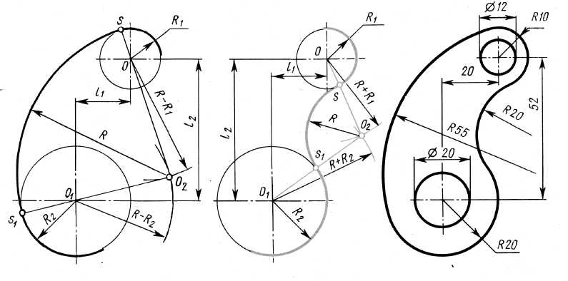 Методические указания для лабораторной работы 6 по дисциплине «Инженерная графика» (по разделу «Геометрическое черчение») 2 курс