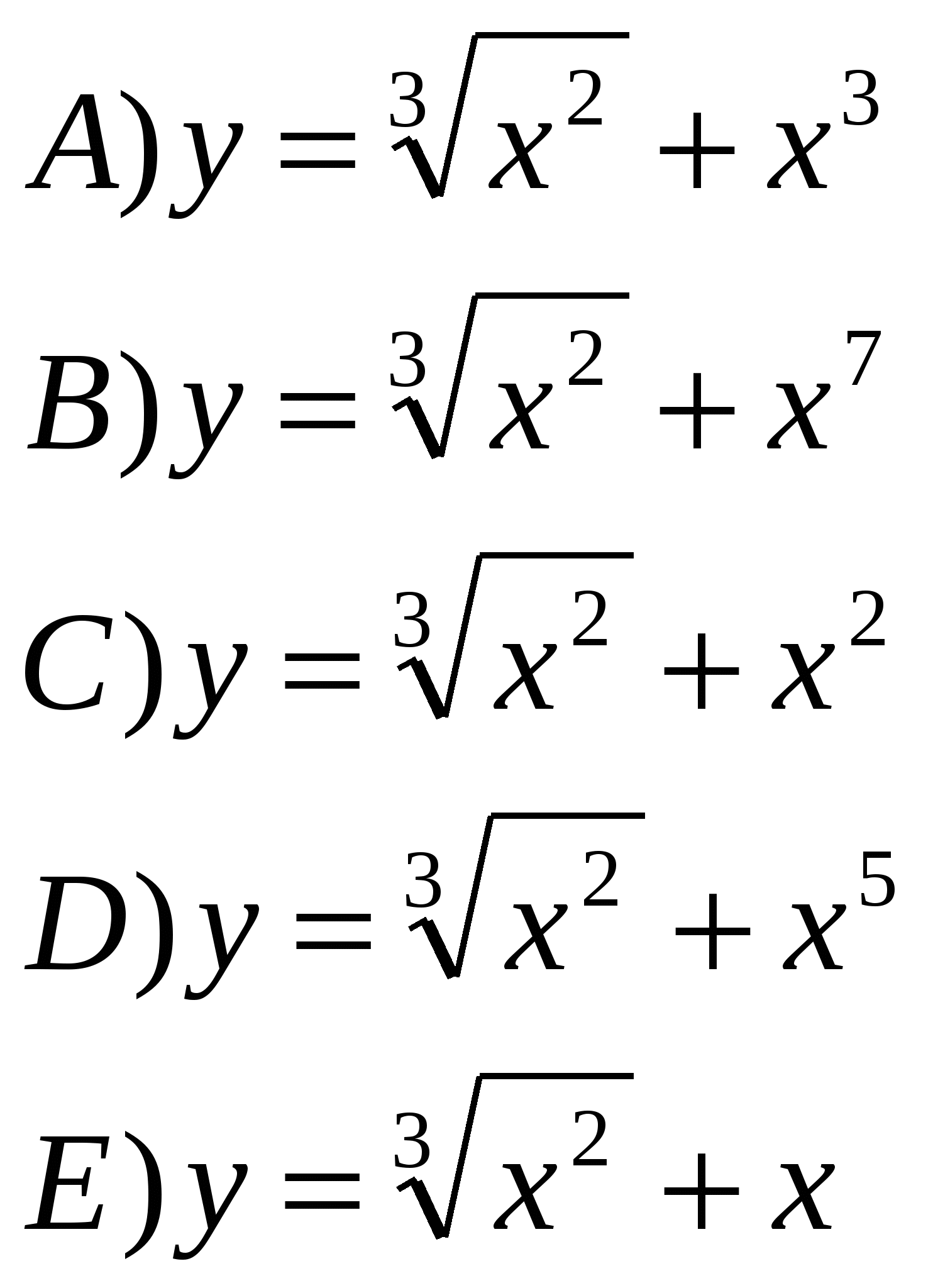 Тесты по всему курсу математики 10 класса