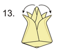 Конспект итогового занятия кружка «Оригами» «Тюльпаны».