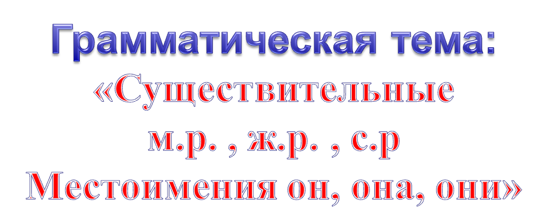 Панарамный урок по темеИмя существительное как самостоятельная часть речи